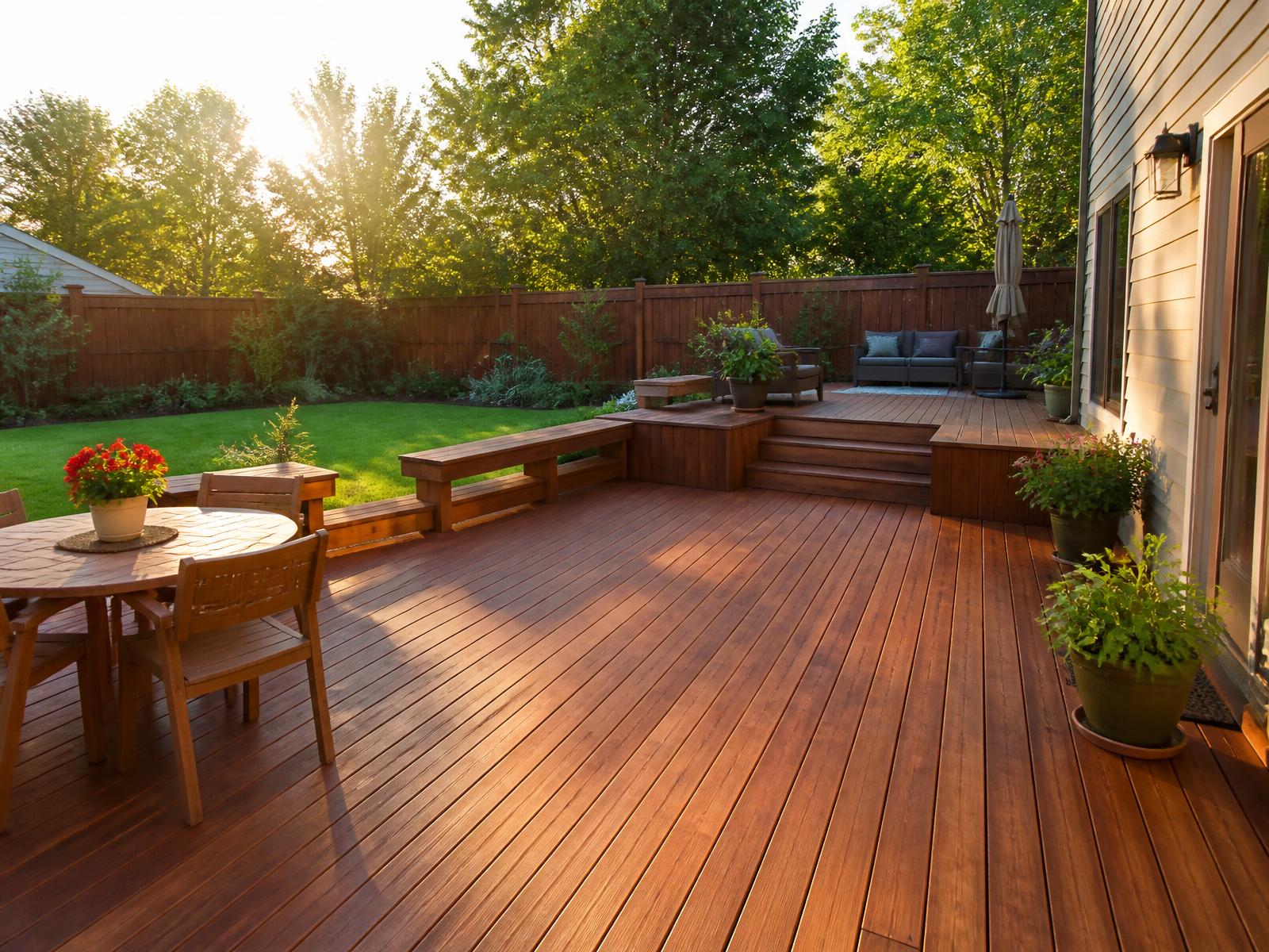 Deck & Fence Staining in Mooresville, NC by Trailblaze Paints