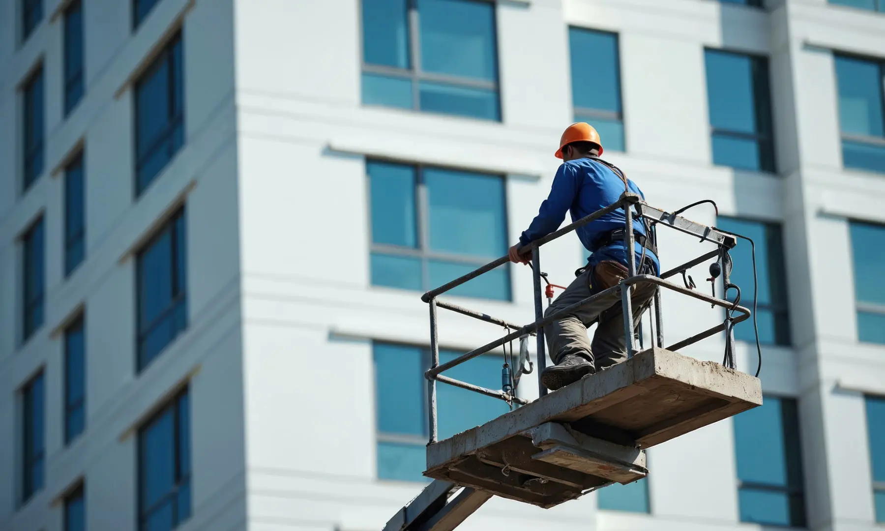 commercial painting in spring