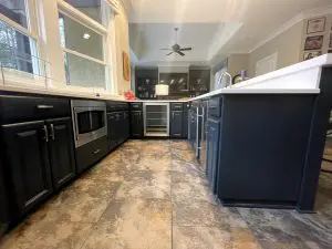 project gallery cabinet refinishing